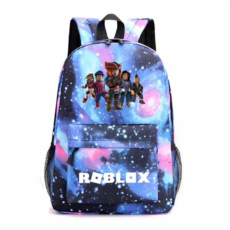 Kids Roblox Style 3D School Backpack