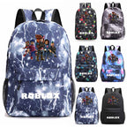 Kids Roblox Style 3D School Backpack