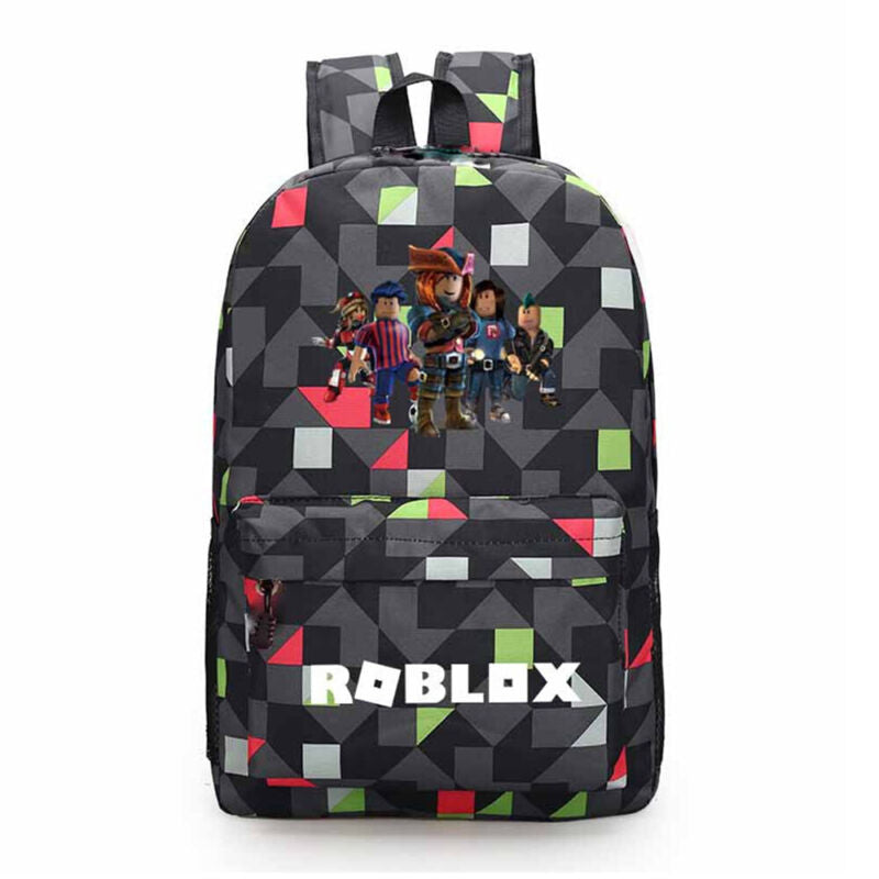 Kids Roblox Style 3D School Backpack