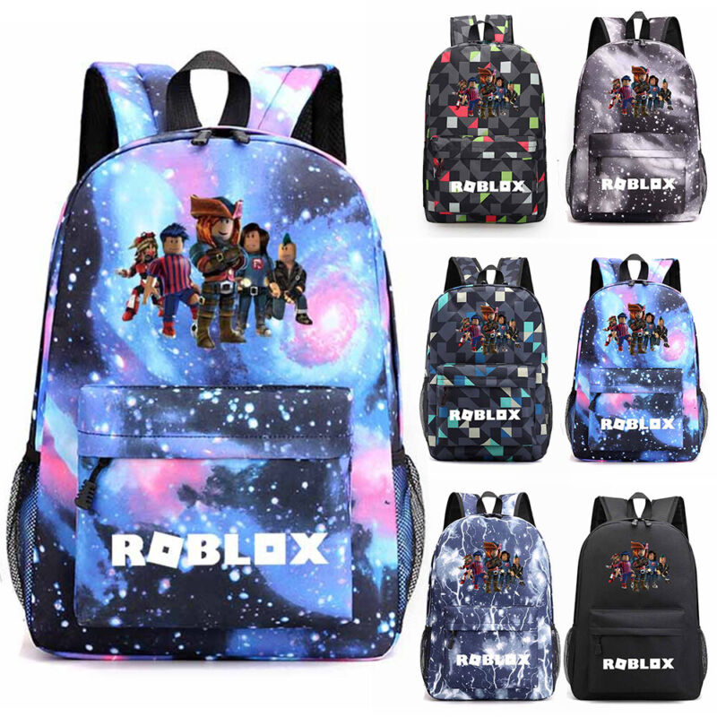 Kids Roblox Style 3D School Backpack