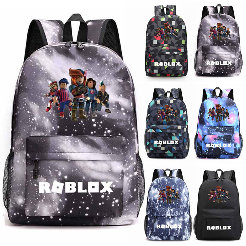 Kids Roblox Style 3D School Backpack