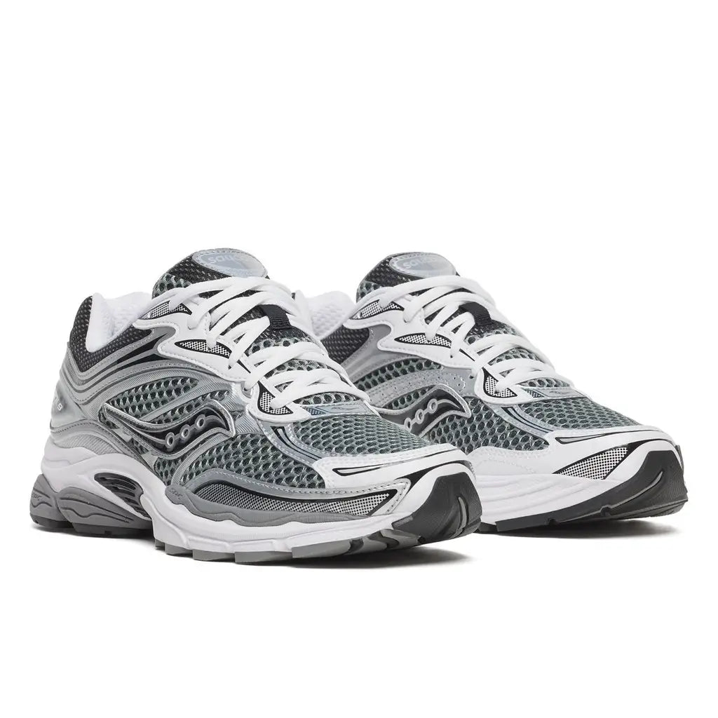 Saucony ProGrid Omni 9 Grey Silver Trainers