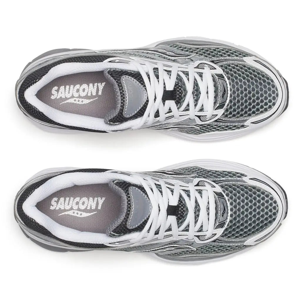 Saucony ProGrid Omni 9 Grey Silver Trainers