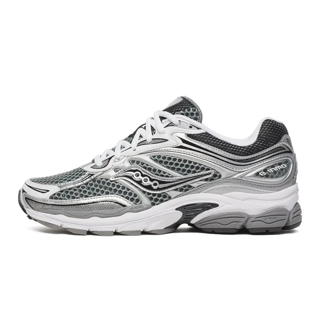 Saucony ProGrid Omni 9 Grey Silver Trainers