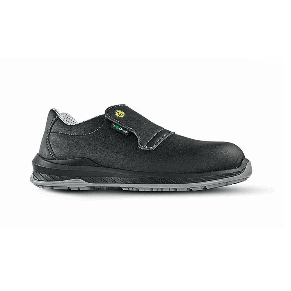 U-Power Burn ESD S2 SRC Safety Shoes Black