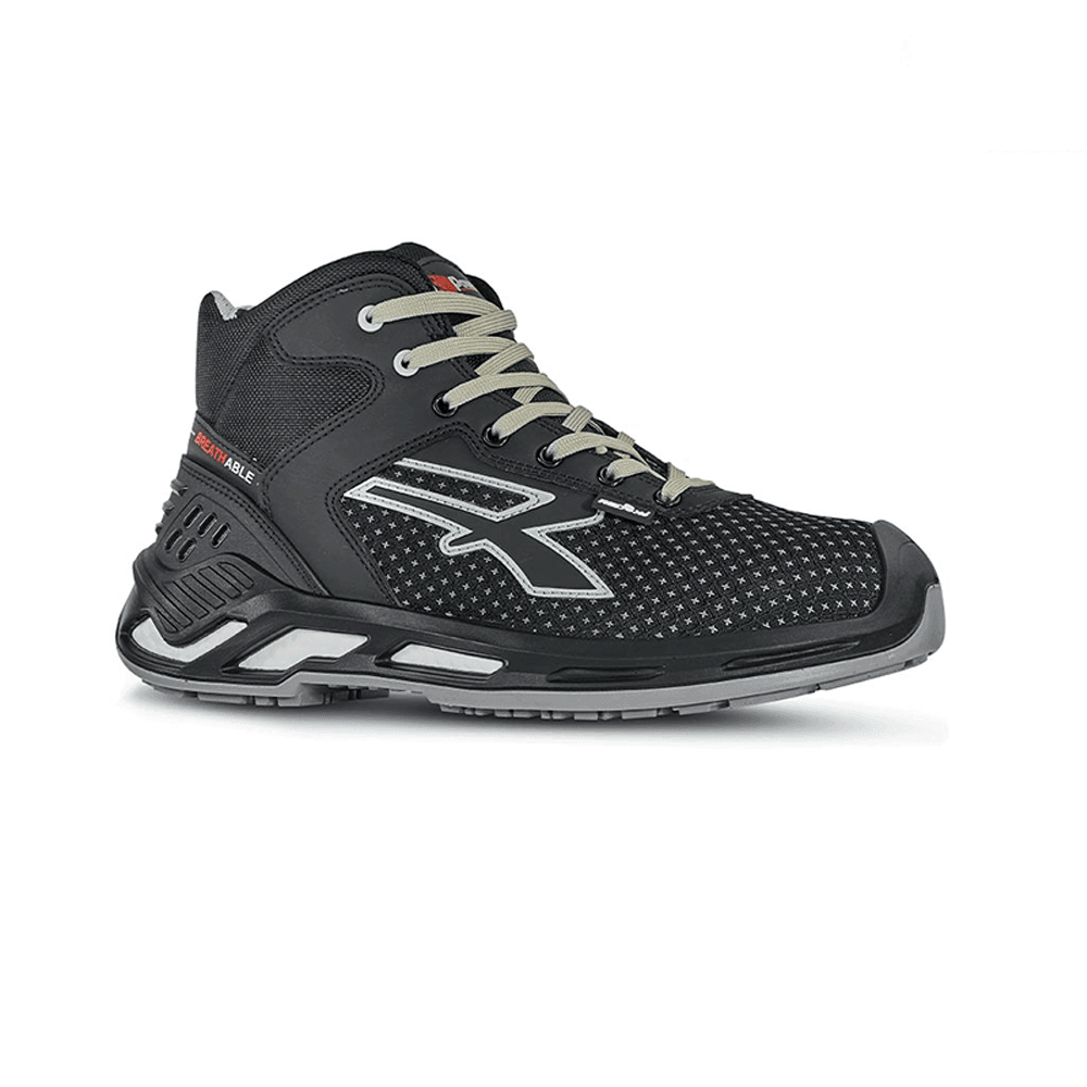 U-Power Jacob ESD S3 CI SRC Safety Boots Black