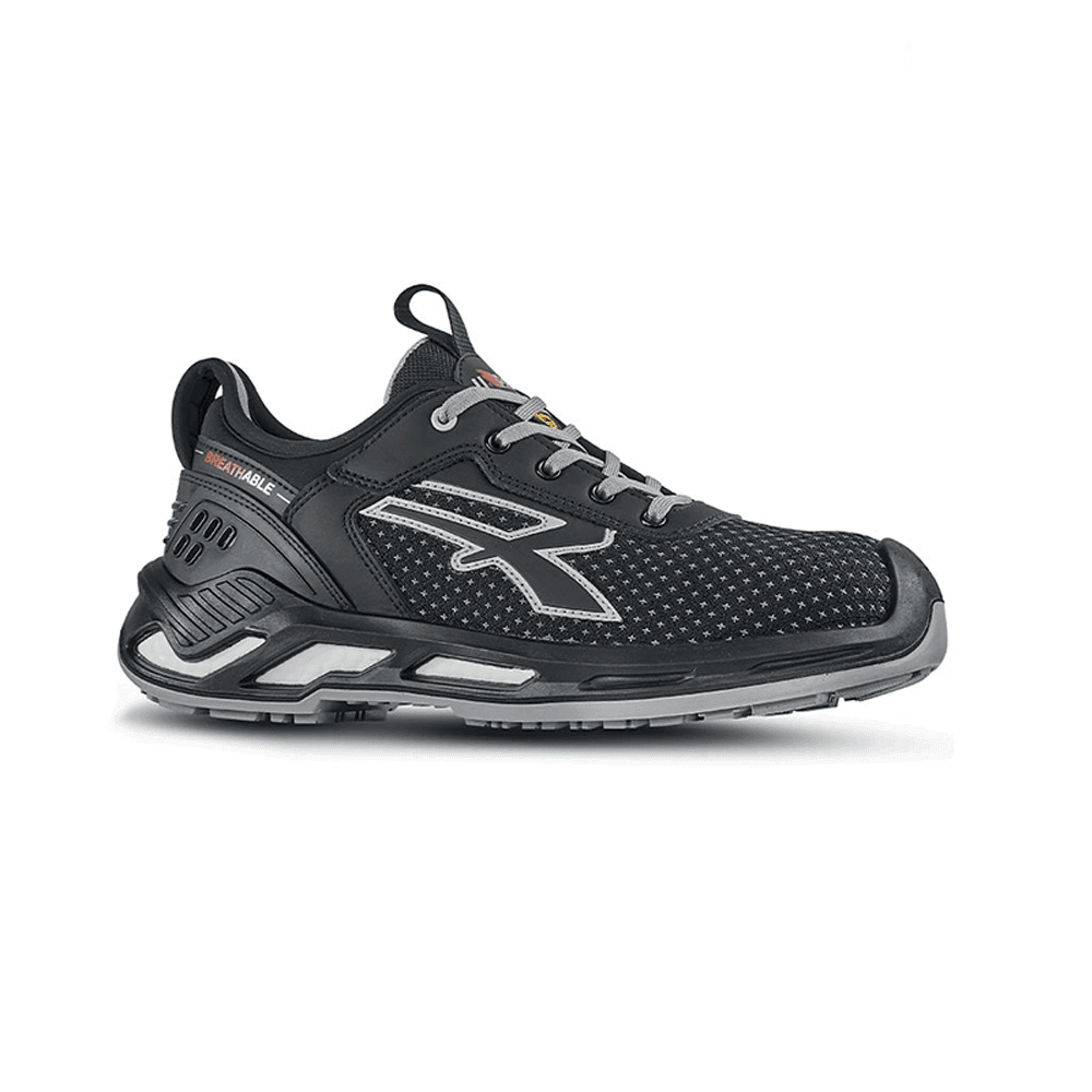 U-Power Marlin ESD S3 CI SRC Safety Trainers Black