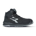 U-Power RI10414 Panama Safety Hiker Boots BOA Black / Grey