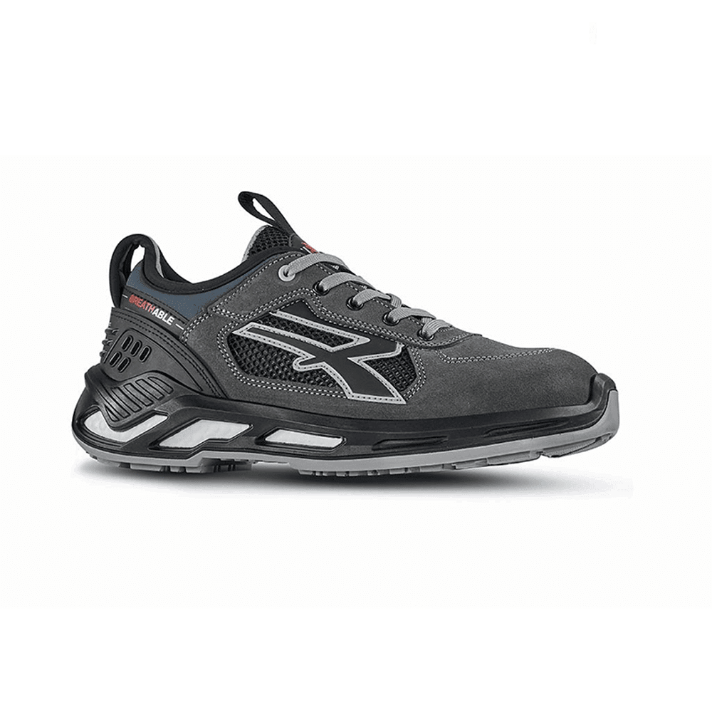 U-Power Saber ESD S1P SRC Safety Trainers Grey
