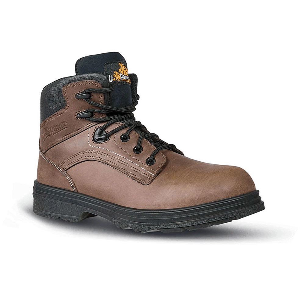 U-Power Tribal S3 SRC Safety Boots Brown