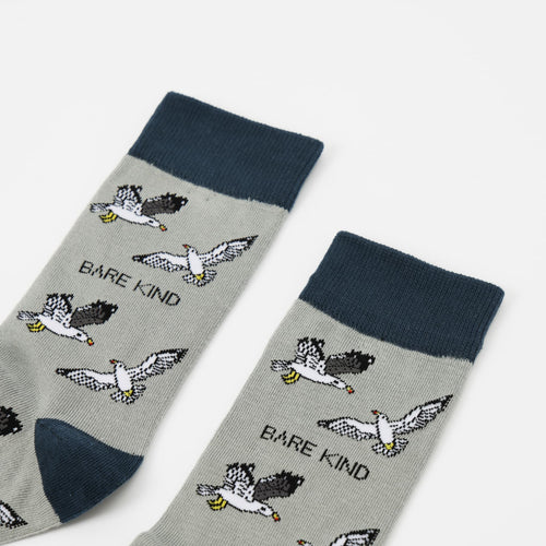 Bare Kind Save the Seagull Bamboo Socks
