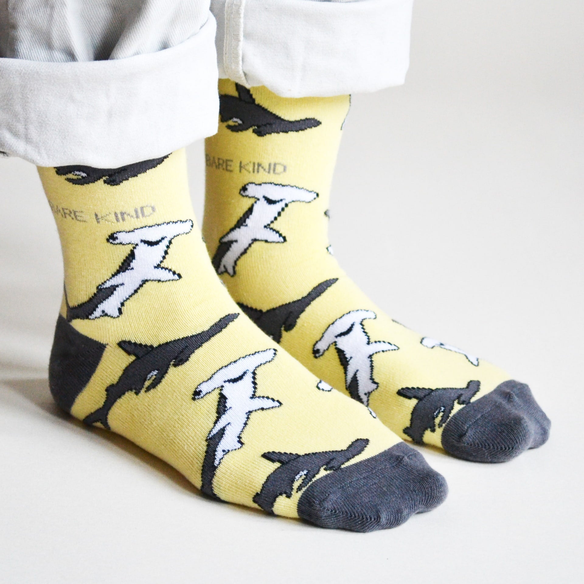 Bare Kind Yellow Lover 3 Bamboo Sock Set
