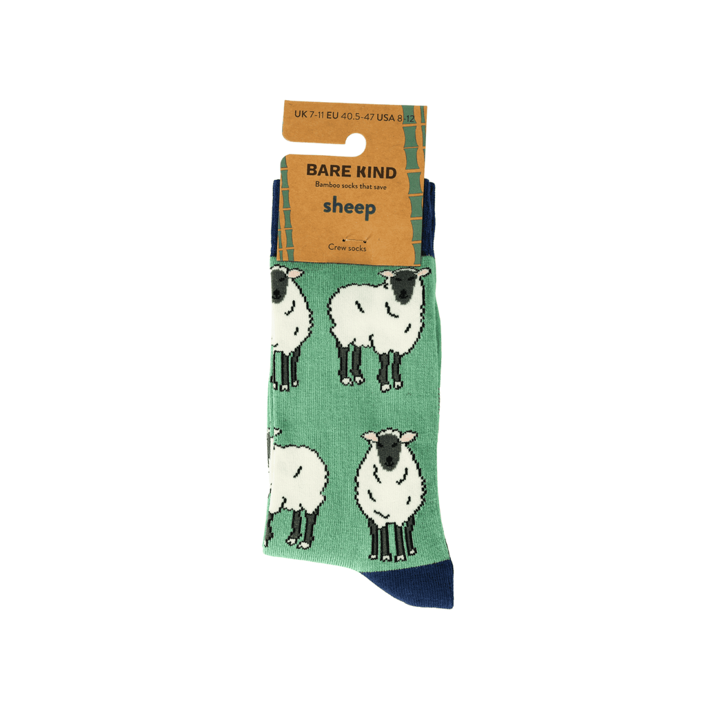 Bare Kind Save the Sheep Bamboo Socks