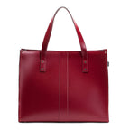 Zatchels Oxblood Handmade Leather Shopper Bag