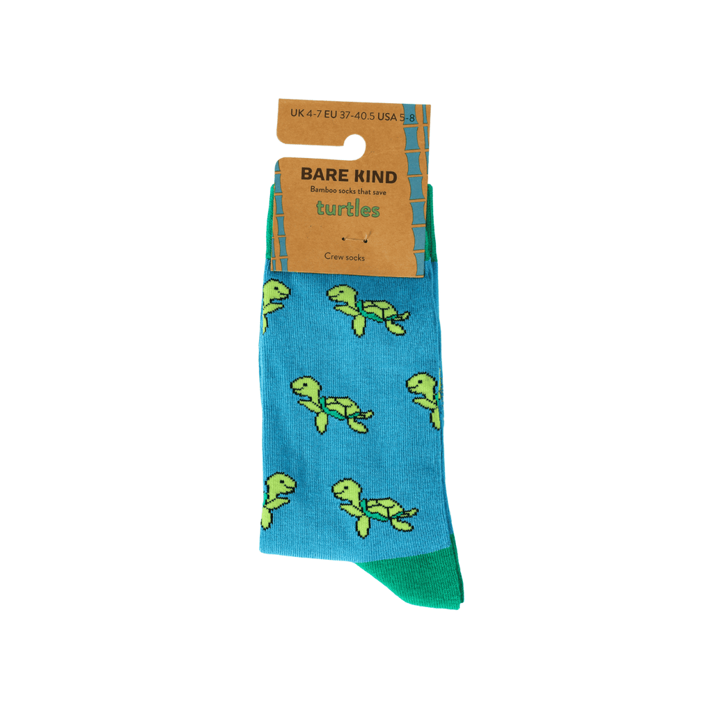Bare Kind Save the Turtles Bamboo Socks