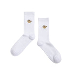 Bare Kind Save the Sloths Ribbed Bamboo Socks