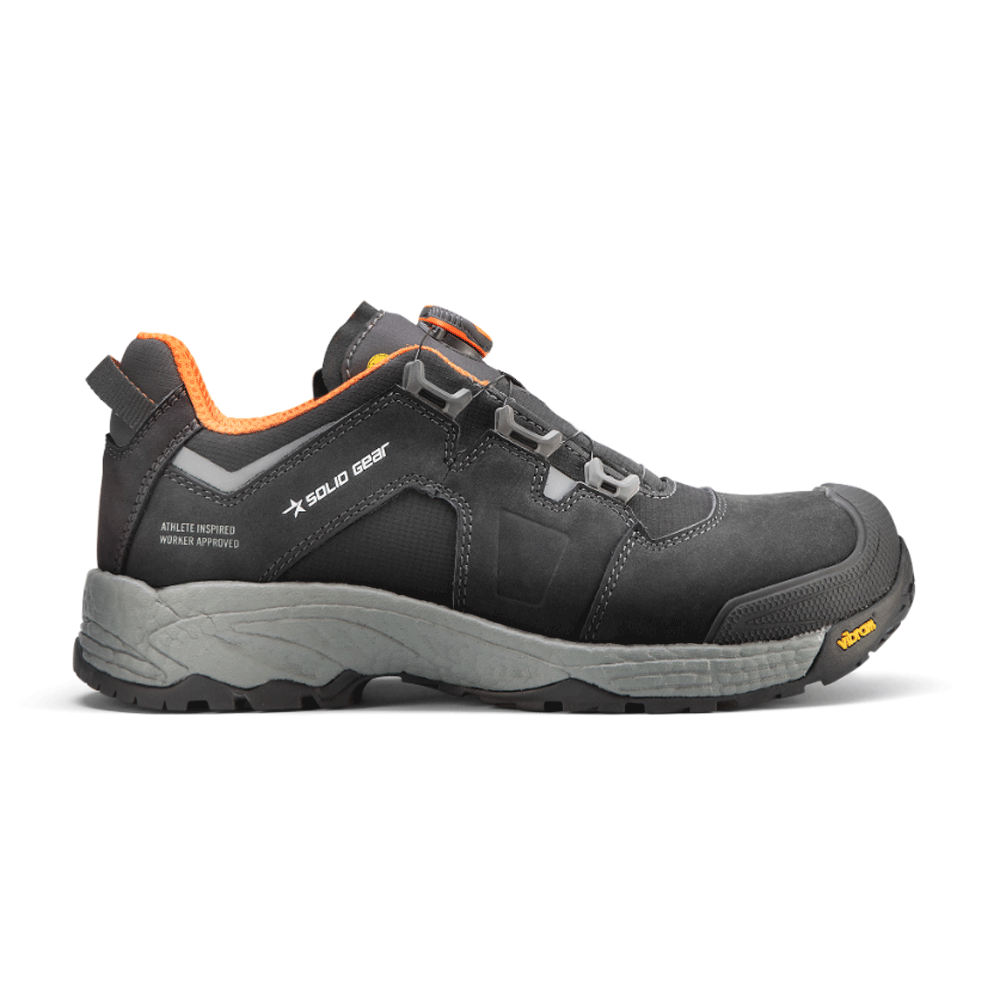 Solid Gear SG80013 Vapor 3 Low Safety Work BOA Safety Trainers Black