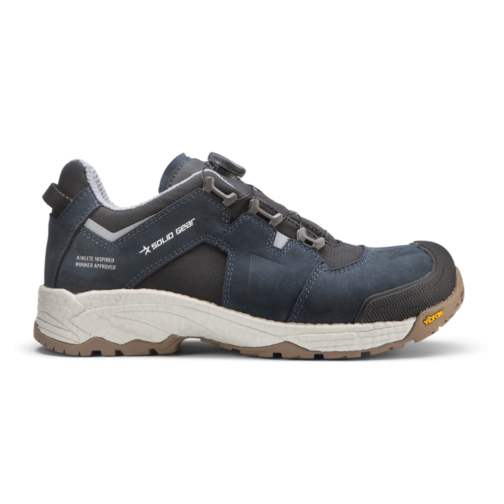 Solid Gear SG80017 Vapor 3 Explore Breathable BOA Safety Work Safety Trainers Navy Blue