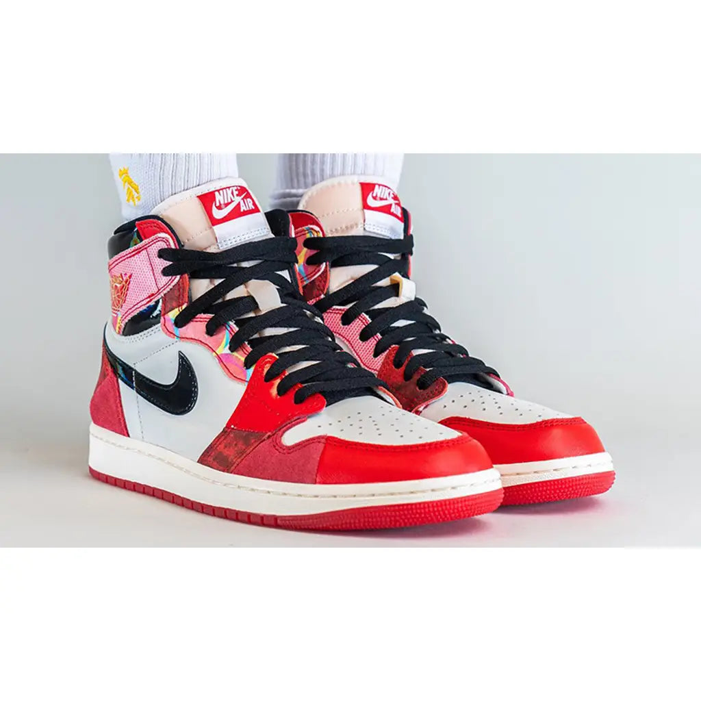 Air Jordan 1 Retro High OG Spider-Man Across The Spider-Verse Trainers