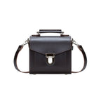 Zatchels Dark Brown Sugarcube Handmade Leather Handbag