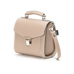 Zatchels Iced Coffee Sugarcube leather handbag side view