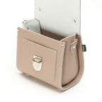 Zatchels Iced Coffee Sugarcube leather handbag detail view