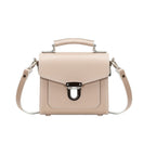 Zatchels Iced Coffee Sugarcube Handmade Leather Handbag front view