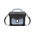 Zatchels Mocha Mauve Sugarcube Handmade Leather Handbag front view