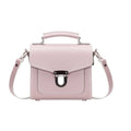 Zatchels Rose Quartz Sugarcube Handmade Leather Handbag