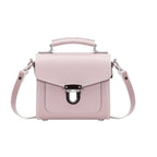 Zatchels Rose Quartz Sugarcube Handmade Leather Handbag