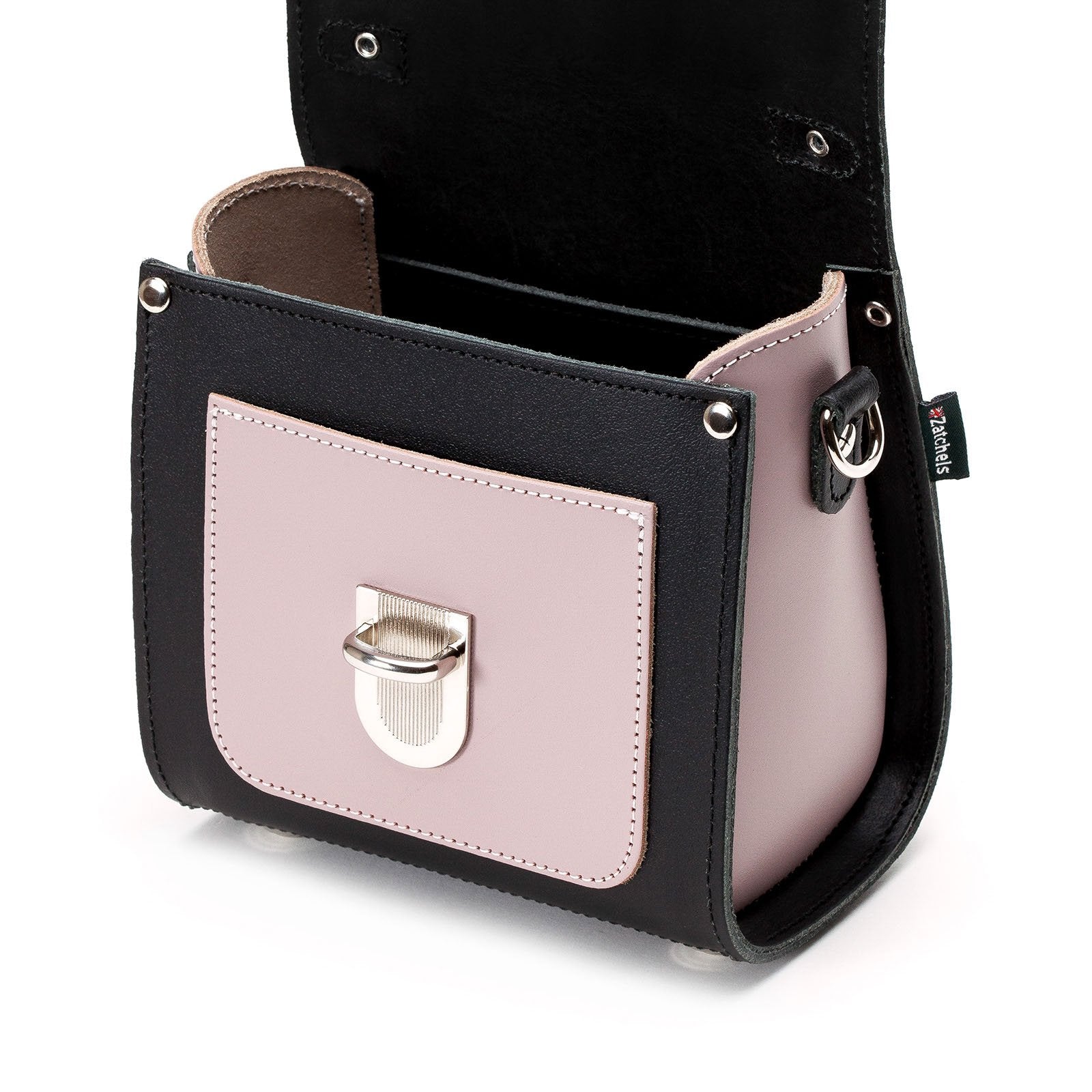 Zatchels Rose Truffle Sugarcube Handmade Leather Handbag