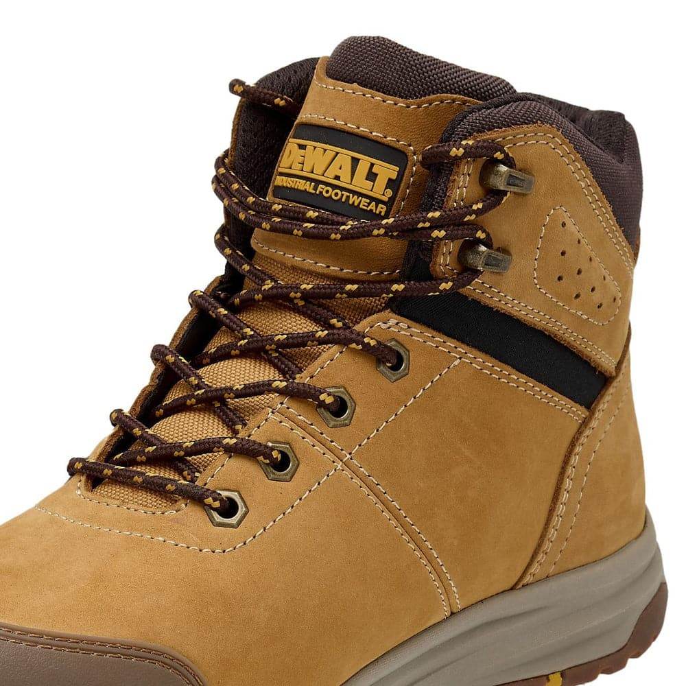 DeWalt Summit Water Resistant Steel Toe Cap Safety Work Safety Boots Wheat