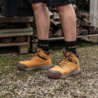 DeWalt Summit Water Resistant Steel Toe Cap Safety Work Safety Boots Wheat