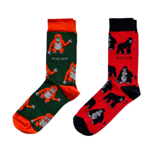 Bare Kind The Ape 2 Pack Bamboo Sock Set
