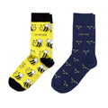 Bare Kind The Bee 2 Pack Bamboo Sock Set