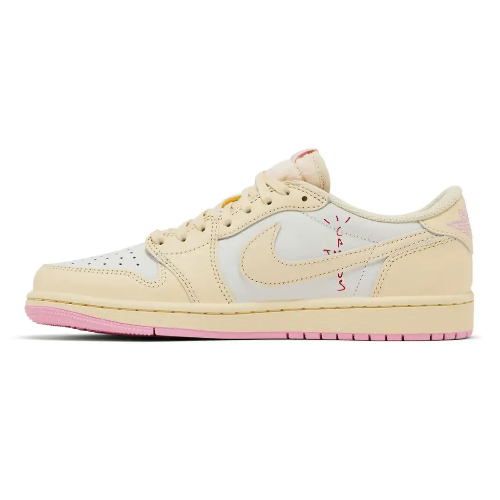 Air Jordan 1 Retro Low OG SP Travis Scott Shy Pink Trainers