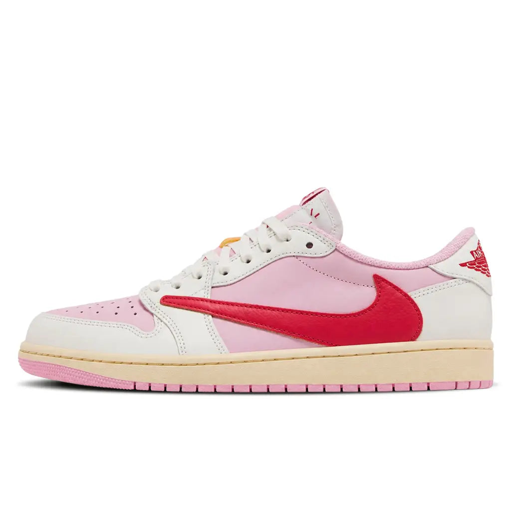 Air Jordan 1 Retro Low OG SP Travis Scott Tropical Pink Trainers