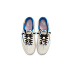 Air Jordan 1 Retro Low OG SP Travis Scott Fragment Sail Military Blue Trainers