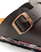 Nuoceans Truffle Dark Brown Vegan Clogs