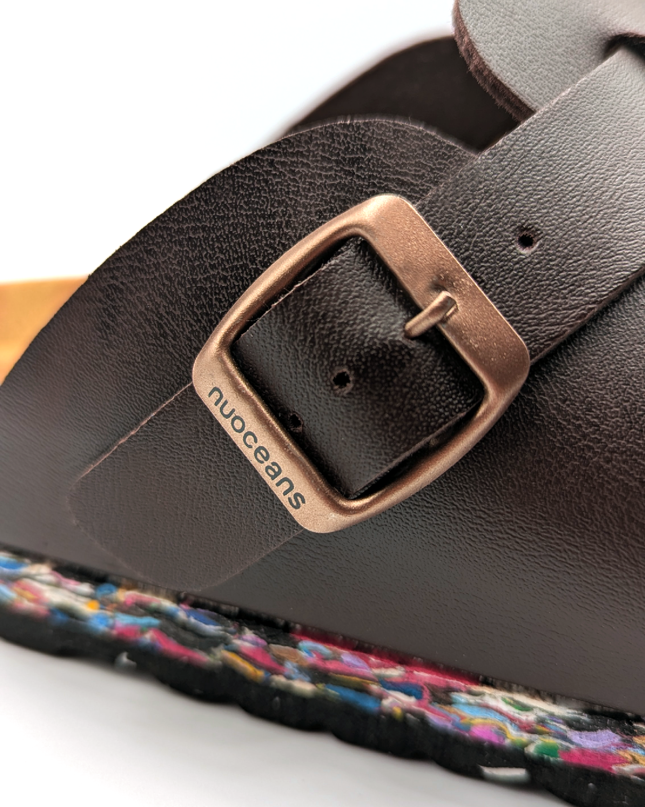 Nuoceans Truffle Dark Brown Vegan Clogs