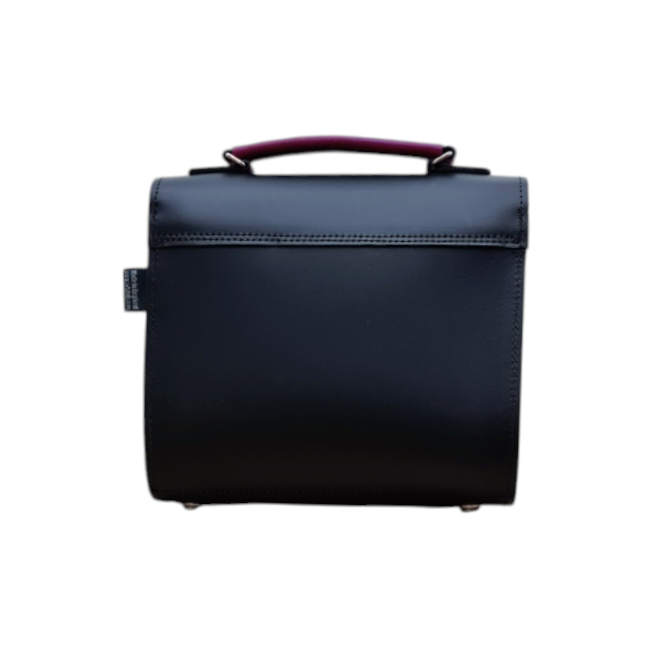 Zatchels two tone Sugarcube handbag additional view