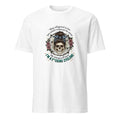 White unisex basic softstyle t-shirt front view