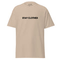 Stay Clothed Classic Tee in Sand