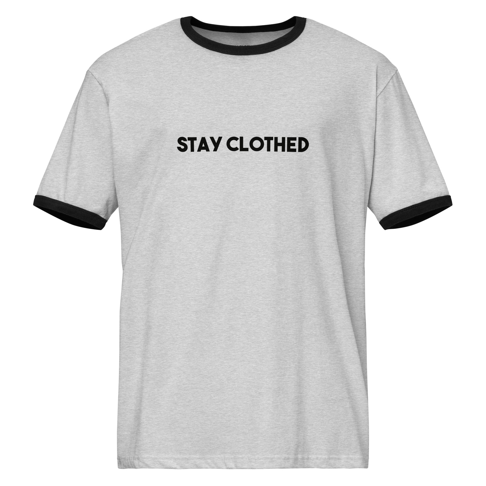 Stay Clothed Classic Tee in Heather Gray