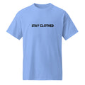 Stay Clothed Classic Sports Tee in Blue