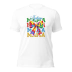 White unisex staple t-shirt shown from the front.