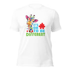 White unisex staple t-shirt shown from the front.