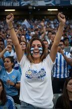 Uruguay World Cup 2026 T-Shirt - Bold Graffiti Flag Design by StayClothed.com