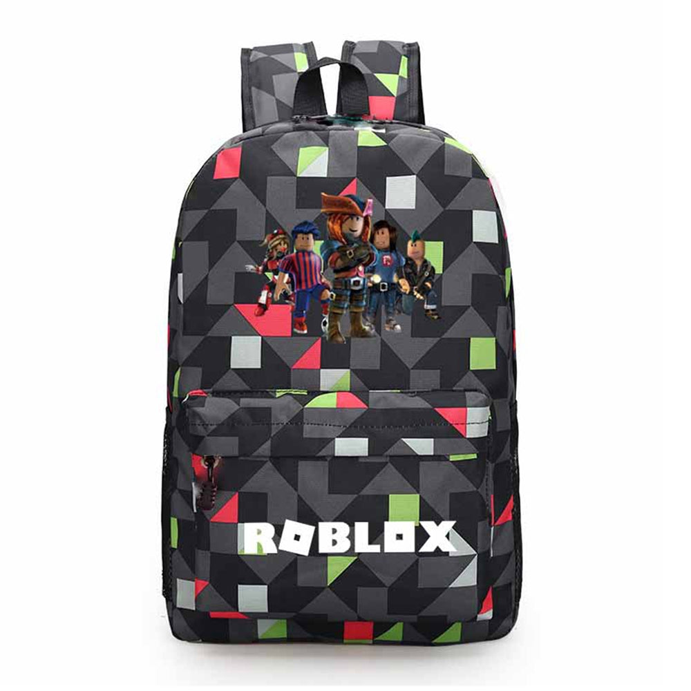 Kids Roblox Style 3D School Backpack