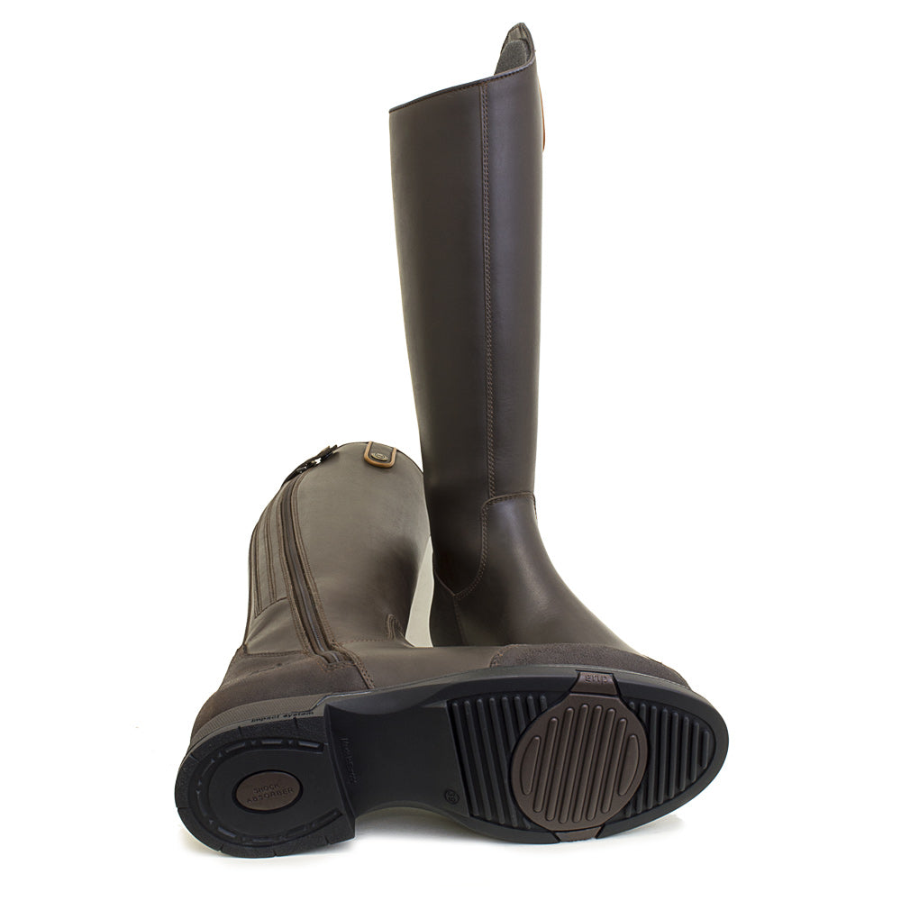 Bareback Footwear Vermont Storm Waterproof Long Riding Boots Brown